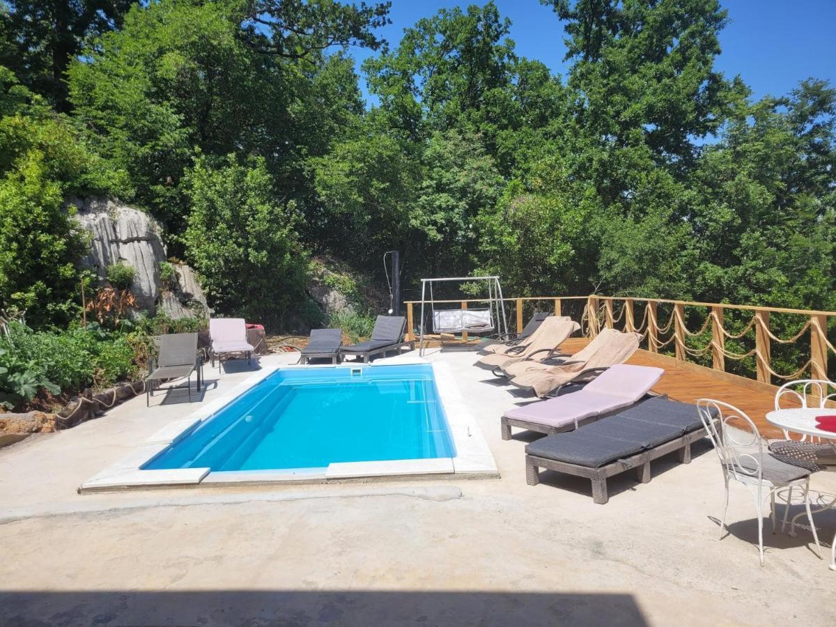 Ferienwohnung Mit Pool Kroatien Mit Meerblick Und Pool Ловран Екстер'єр фото