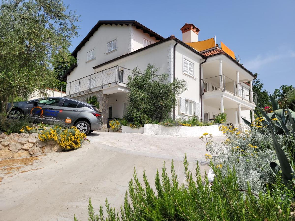 Ferienwohnung Mit Pool Kroatien Mit Meerblick Und Pool Ловран Екстер'єр фото