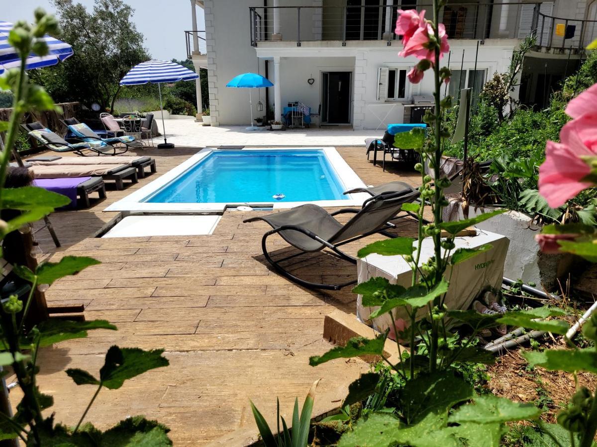 Ferienwohnung Mit Pool Kroatien Mit Meerblick Und Pool Ловран Екстер'єр фото